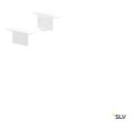 SLV by Declic GRAZIA 10, embouts pour profil encastré, 2 pcs., blanc
