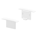 SLV by Declic GRAZIA 10, embouts pour profil encastré, 2 pcs., blanc