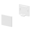 SLV by Declic GRAZIA 10, embouts pour profil standard, 2 pcs., blanc