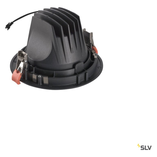 Numinos, encastré de plafond intérieur, 40°, noir, led, 3000k, orientable