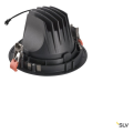 Numinos, encastré de plafond intérieur, 40°, noir, led, 3000k, orientable