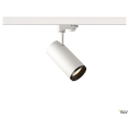 Numinos, spot pour rail 3 allumages, intérieur, 36°, blanc/noir, led, 20,1w, 3000k, variable triac