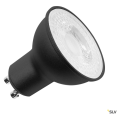 Ampoule led qpar51, noir, gu10, 3000k, 6W, 78 lm/W