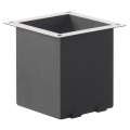 SLV by Declic Pot d'encastrement pour H-POL, anthracite