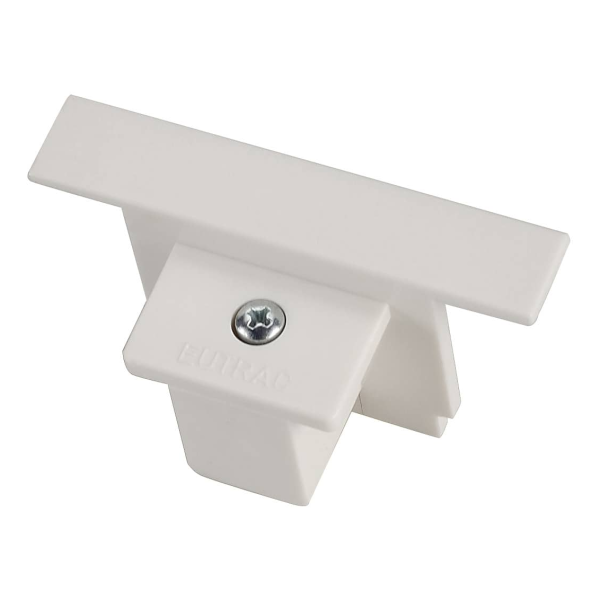 Eutrac®, embout, pour rail 3 allumages encastrable, intérieur, blanc