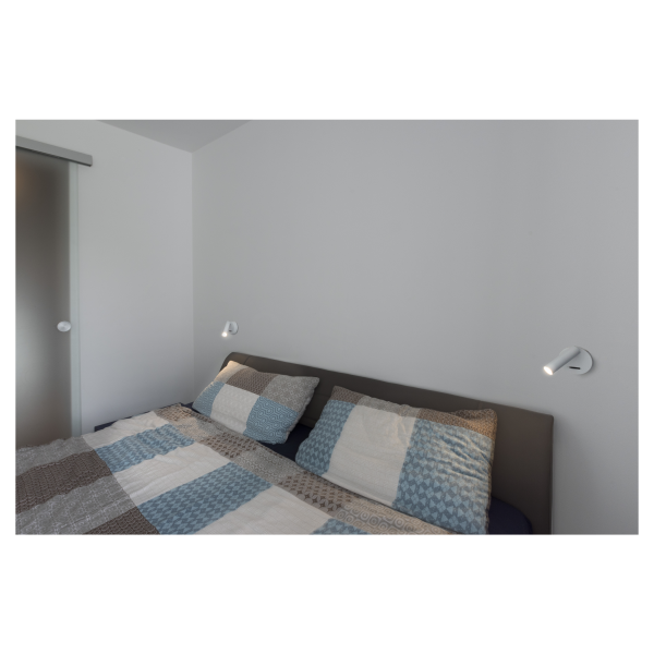 Karpo 30, applique intérieure, liseuse, laiton, led, 6w, 3000k, avec interrupteur