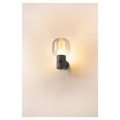 Ovalisk, applique extérieure, anthracite, led, 9,6w, 3000/4000k, détecteur de mouvement, interrupteur cct, ip65