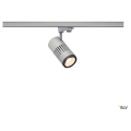 SLV by Declic STRUCTEC LED , spot, gris argent, LED 35W 3000K, lentille ajustable 20-60°