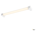 Long grill, applique et plafonnier intérieur, blanc, led, 20w, 3000k