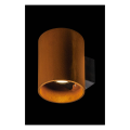 Rusty© up/down, applique extérieure, rond, up/down, rouille, led, 14w, 3000/4000k, interrupteur cct, ip65