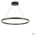 One 80, suspension intérieure, up/down, noir, led, 34w, 3000/4000k, interrupteur cct, variable dali