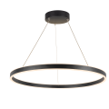 One 80, suspension intérieure, up/down, noir, led, 34w, 3000/4000k, interrupteur cct, variable dali