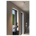 Numinos® gimble xs, encastré de plafond intérieur, 55°, noir/chrome, led, 7w, 4000k