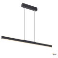 One linear 100, suspension intérieure, up/down, noir, led, 24w, 2700/3000k, variable