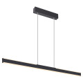 One linear 100, suspension intérieure, up/down, noir, led, 24w, 2700/3000k, variable