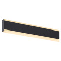 One linear 100, suspension intérieure, up/down, noir, led, 24w, 2700/3000k, variable