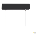 One linear 100, suspension intérieure, up/down, noir, led, 24w, 2700/3000k, variable