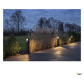 Borne extérieure LOGS 70 ANTHRACITE 6W LED BLANC CHAUD - SLV by Declic