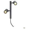 SLV by Declic HELIA, double, anthracite, 2x8W LED, 3000K