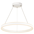 One 60, suspension intérieure, up/down, blanc, led, 24w, 2700/3000k, interrupteur cct, variable triac