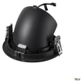 Numinos® gimble xl, encastré de plafond intérieur, 55°, noir/blanc, led, 37,4w, 3000k