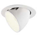 Numinos® gimble xl, encastré de plafond intérieur, 40°, blanc, led, 37,4w, 4000k