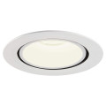 Numinos® gimble xl, encastré de plafond intérieur, 40°, blanc, led, 37,4w, 4000k