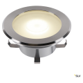 Dasar flat 120, encastré de sol extérieur, inox, led, 7w, 3000k, ip65/ip67, inox 304