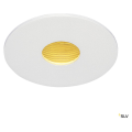 Slv by declic h-light 1, encastré plafond, blanc, cob led 12w 2700k, ouverture ronde