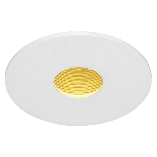 Slv by declic h-light 1, encastré plafond, blanc, cob led 12w 2700k, ouverture ronde