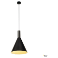 Phelia l. suspension. ronde. noire. e27 max. 23w