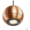 Light eye suspension. cuivre brossé. gu10. max. 75w