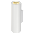 ENOLA B UP/DOWN, APPLIQUE BLANCHE, GU10, 50W MAX.