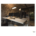Worklight led sl-2. anthracite. 2 bandeaux led philips 2200lm 3000k chacun