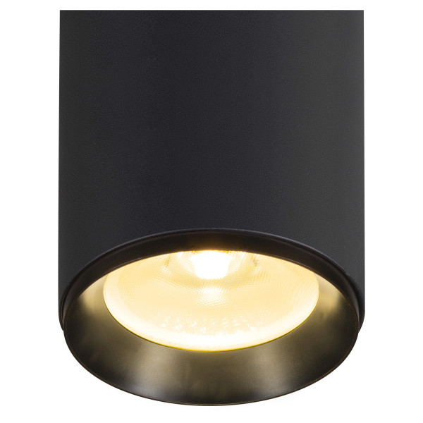 Numinos® xl, plafonnier intérieur, orientable, 24°, noir, led, 36w, 3000k, variable