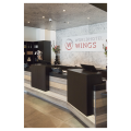 Spot encastré - NEW TRIA 77 encastré de plafond intérieur, simple, carré, noir mat, LED, 8W, 3000K, clips ressorts,