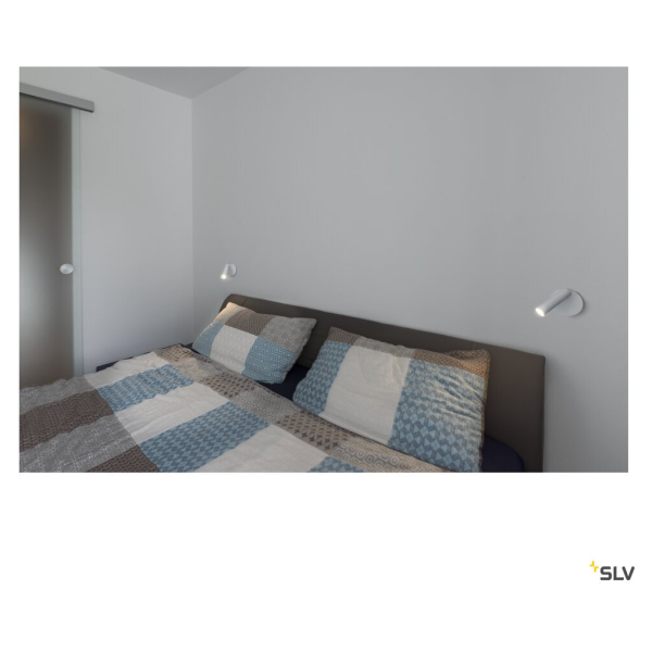 Karpo 30, applique et plafonnier intérieur, blanc, led, 9w, 3000k, variable triac