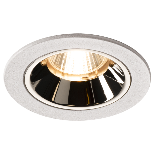 Numinos, encastré de plafond intérieur, 20°, blanc/chrome, led, 2700k