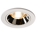 Numinos, encastré de plafond intérieur, 20°, blanc/chrome, led, 2700k