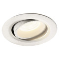 Numinos® move xs, encastré de plafond intérieur, orientable, 20°, blanc, led, 7w, 4000k