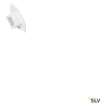 Lot de 2 Embouts Blancs pour Profil d'Angle Glenos SLV