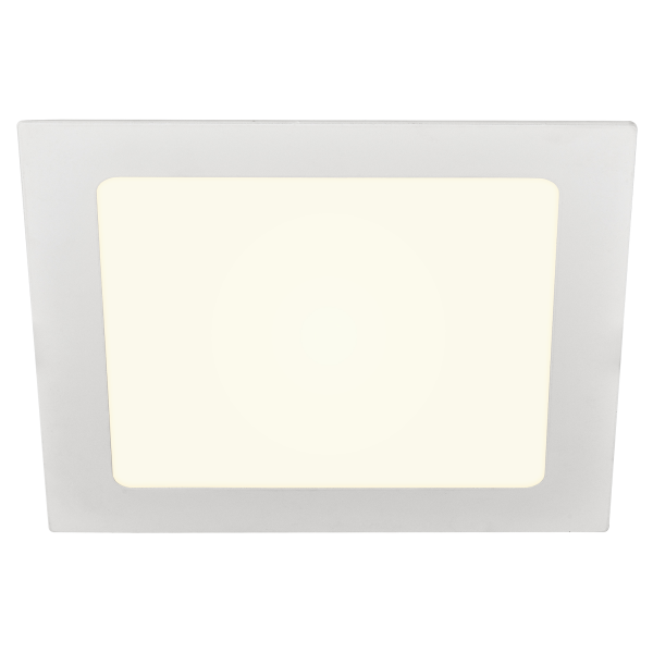 Senser 18, encastré de plafond intérieur, carré, blanc, led, 4000k