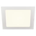 Senser 18, encastré de plafond intérieur, carré, blanc, led, 4000k