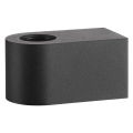 Fitu cube, applique intérieure, noir, e27, 20w max