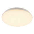 Sima, applique et plafonnier intérieur, rond, blanc, led, 24w, 3000k, variable