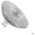 Source led qpar111, gu10, transparent, 8w, 2700k, variable