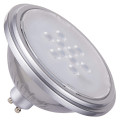 Source led qpar111, gu10, argent, 7,3w, 2700k