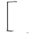 Worklight, lampadaire intérieur, noir, led, 79w, 4000k, ugr19