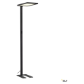 Worklight, lampadaire intérieur, noir, led, 79w, 4000k, ugr19