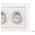 Milandos 4, encastré de plafond intérieur, blanc, led, 8w, 2700k